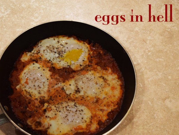 eggs in hell